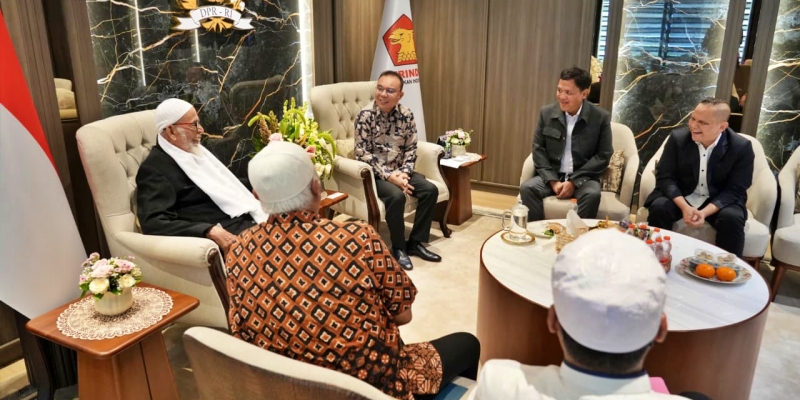 Dasco Terima Kunjungan Abu Bakar Ba'asyir di Parlemen