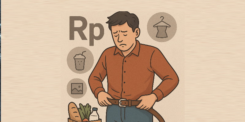 Tertekan Kebutuhan Pokok, Kelas Menengah Indonesia Kencangkan Ikat Pinggang
