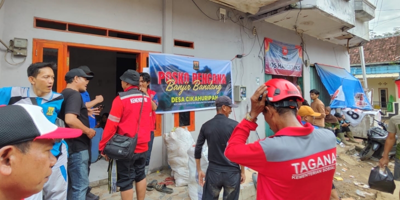 Kemensos Kirim Bantuan ke Korban Banjir Bandang Sukabumi