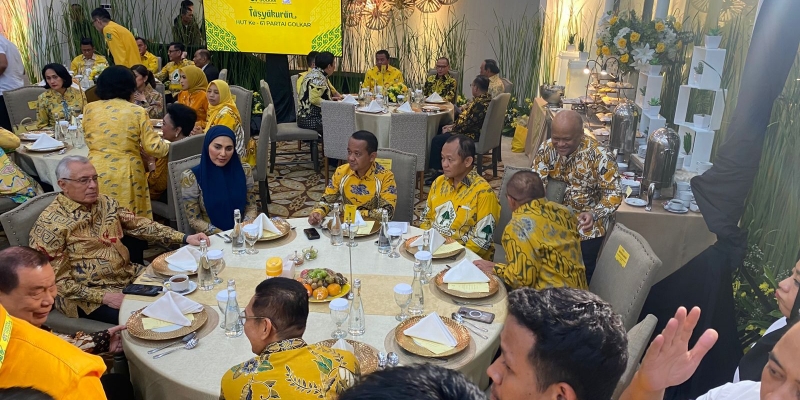 HUT ke-61 Golkar Sepi Mantan Ketua Umum