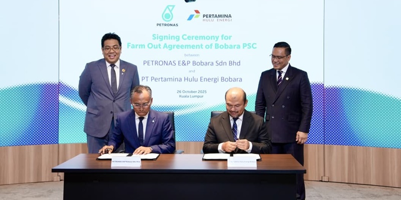 PHE dan Petronas Sepakat Bagi Hasil Blok Bobara