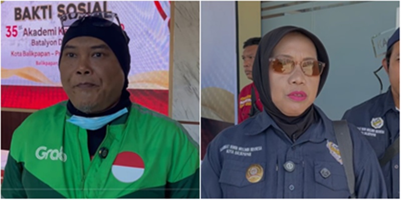 Ojol dan Buruh Balikpapan Apresiasi Baksos Alumni Akpol 1990