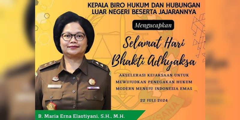 Kajati Banten Bernadeta Erna Lebih Kaya dari Jaksa Agung Burhanuddin