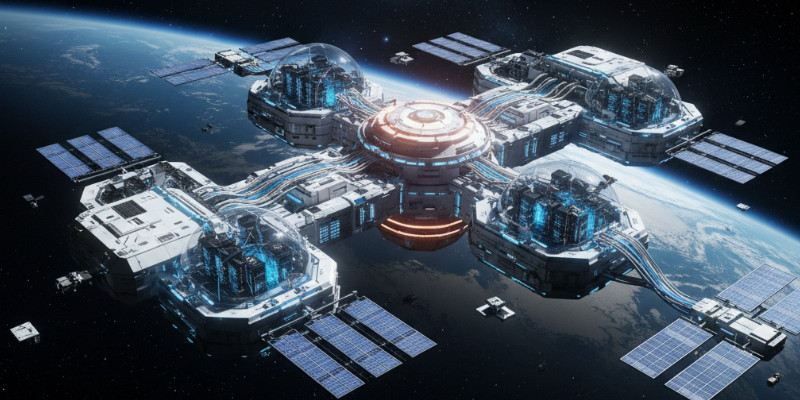 Pusat Data Raksasa Akan Pindah ke Ruang Angkasa