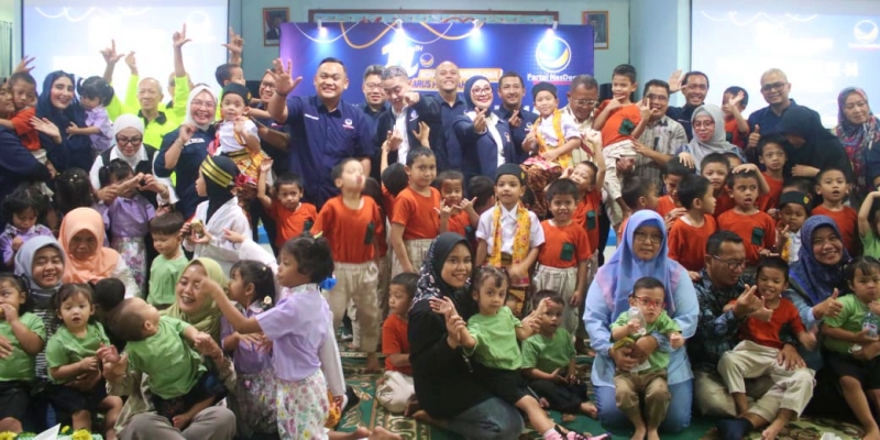 Politik Kemanusiaan Nasdem: Ajak Hormati Lansia dan Sayangi Anak