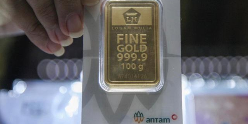 Emas Antam Turun Hari Ini: Satu Gram Jadi Rp2,3 Jutaan