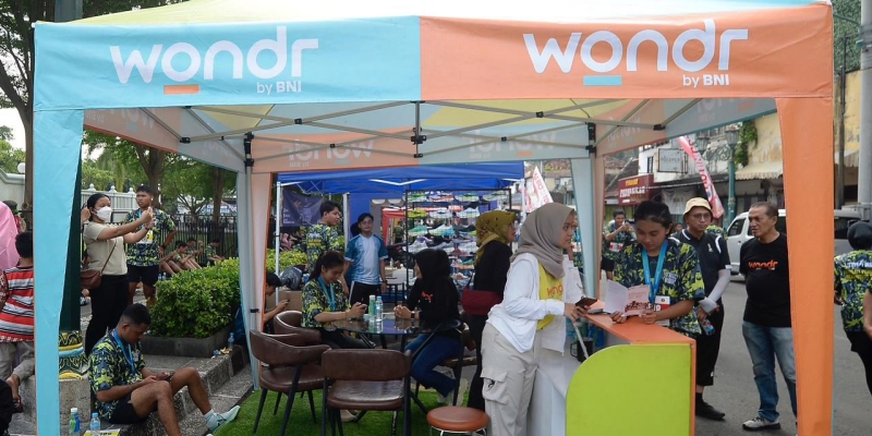 BNI Hadirkan Pengalaman Transaksi Modern di TNI RUN 2025