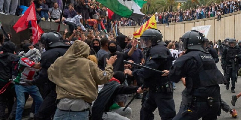 Demonstran Eropa Mengamuk Usai Flotilla Gaza Diblokir Israel