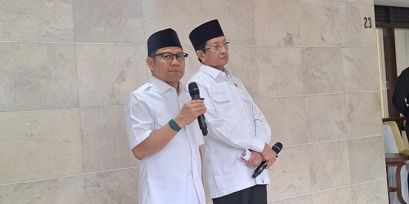 Cak Imin dan Nasaruddin Bahas Ponpes Tak Sesuai Standar