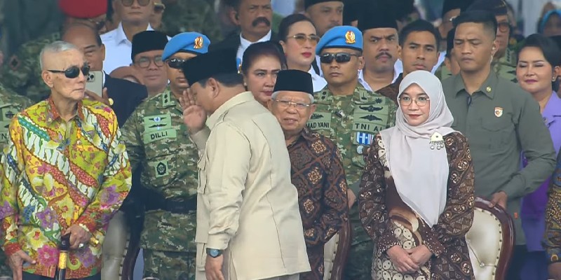 Deretan Mantan Presiden dan Wapres Hadiri Puncak HUT ke-80 TNI