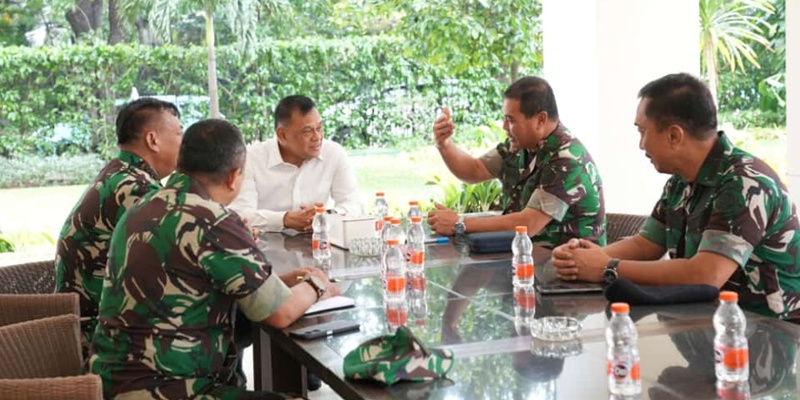 Pentolan KAMI dapat Kunjungan Kehormatan Perwakilan Mabes TNI