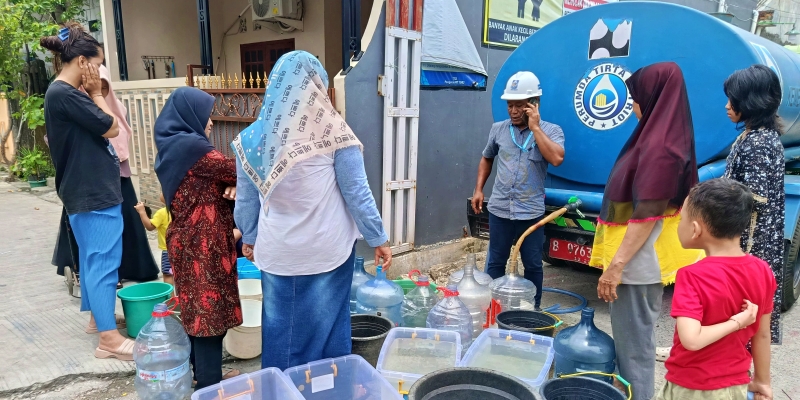 Pasokan PDAM Terhenti, Warga Bekasi Alami Krisis Air Bersih