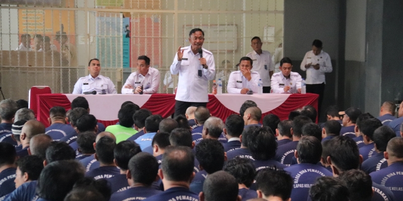Lapas Cipinang Berhasil Kurangi Kepadatan Hunian Secara Signifikan