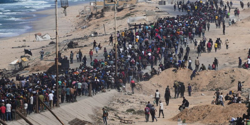 Ribuan Warga Palestina Mulai Kembali ke Gaza