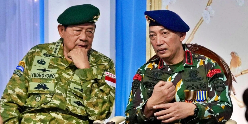 Demokrat: SBY dan Kapolri Bercengkrama di Holding Room