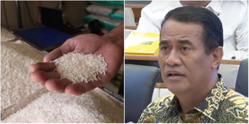 Isapan Jempol Swasembada Beras Amran Sulaiman
