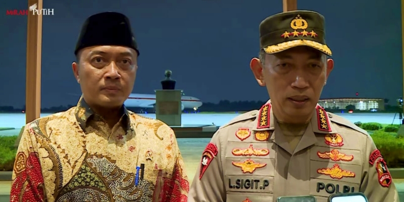 Kapolri Dipanggil Prabowo Sebelum Kunker ke Luar Negeri