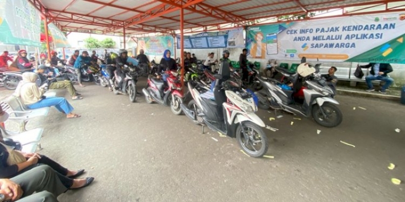 Jutaan Warga Jabar Manfaatkan Pemutihan Pajak Ranmor