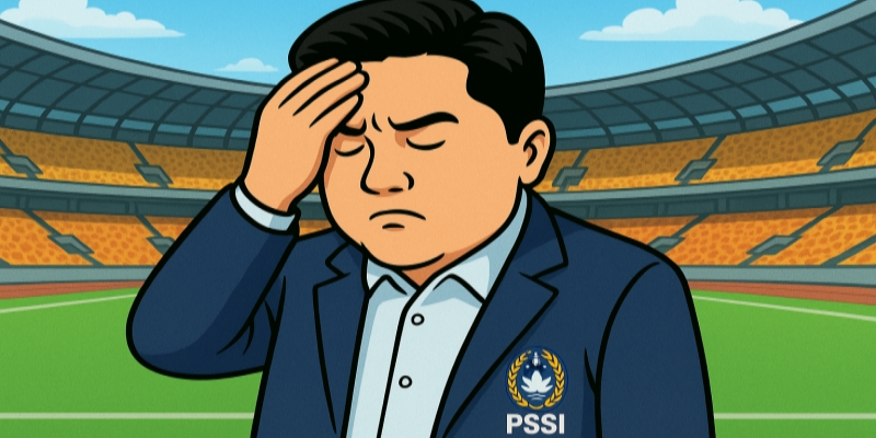 Permintaan Maaf Erick Thohir Tidak Mempan