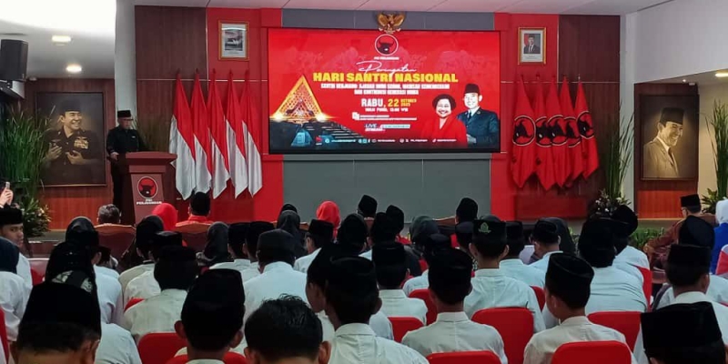 Megawati Titip Tiga Pesan Resolusi Jihad Cinta Tanah Air