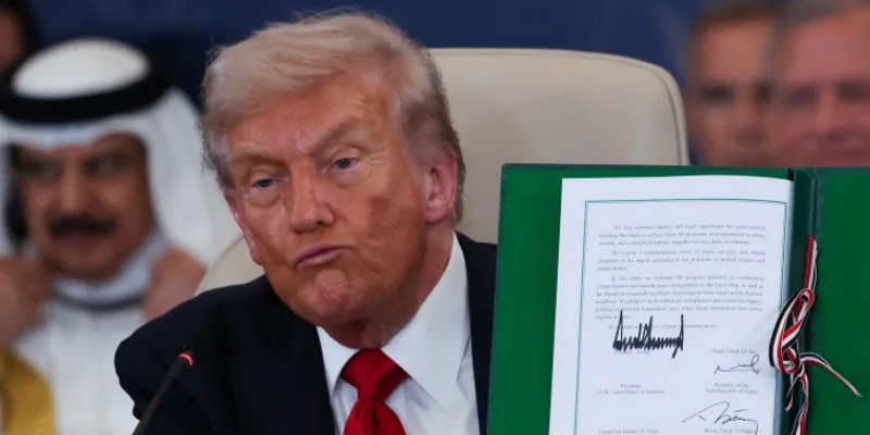 Trump Ancam Basmi Hamas jika Langgar Gencatan Senjata