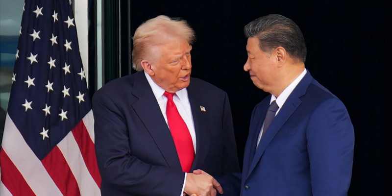 Trump Pangkas Tarif Impor Tiongkok Jadi 47 Persen Setelah Bertemu Xi