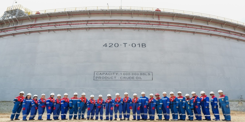 Tangki Raksasa Lawe-Lawe Ikon Baru Ketahanan Energi Indonesia