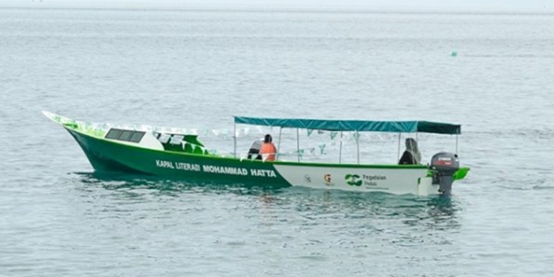 Kapal Literasi Mohammad Hatta Jawab Kebutuhan Pendidikan Pulau Terpencil