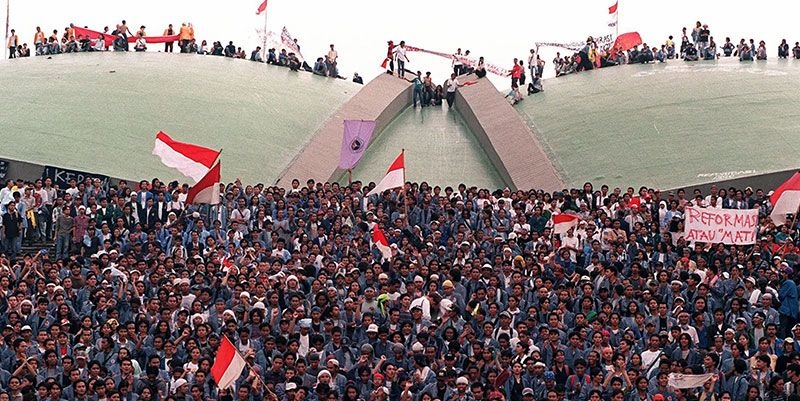 Aktivis Reformasi Konsisten Tolak Soeharto Pahlawan