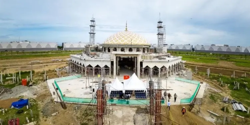 Masjid Al Ikhlas PIK Sudah Tahap Finishing
