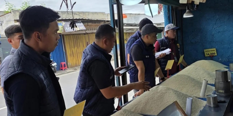 Polisi Cek Harga Beras