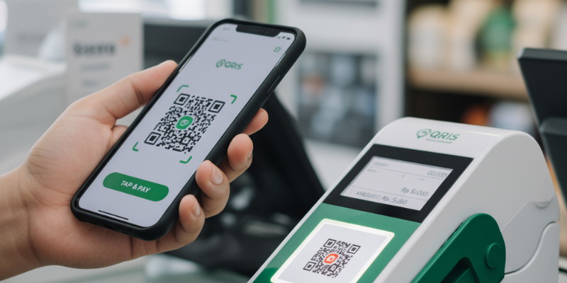 QRIS Tap Dominasi KRL Hingga LRT: Targetkan Parkir dan Mall