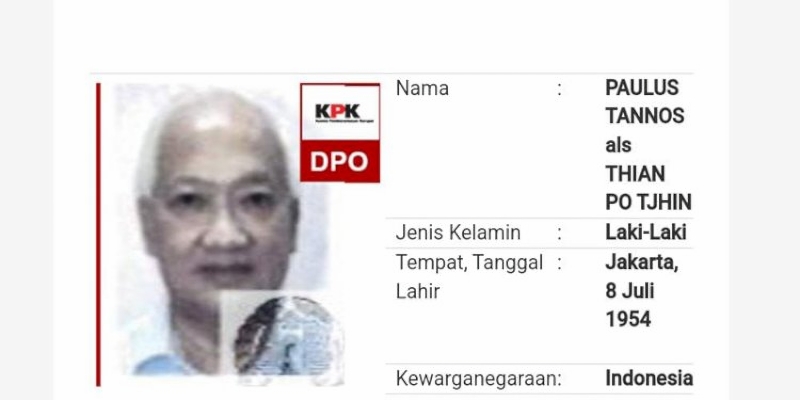 KPK: Buronan Paulus Tannos Tak Bisa Ajukan Praperadilan