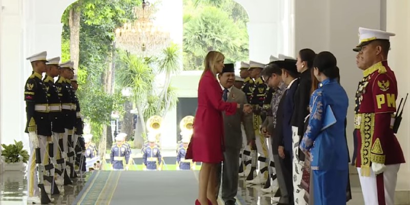 Momen Prabowo Kenalkan Ratu Máxima ke Sejumlah Pejabat RI