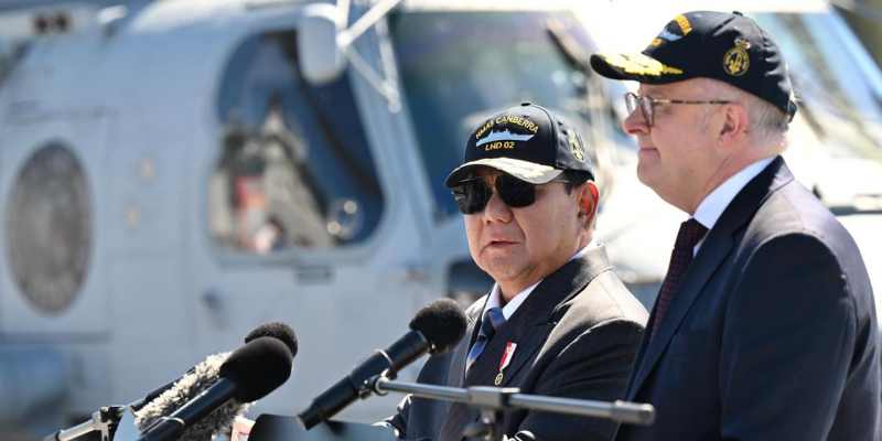 Prabowo Sebut RI-Australia Ditakdirkan Jadi Tetangga Baik