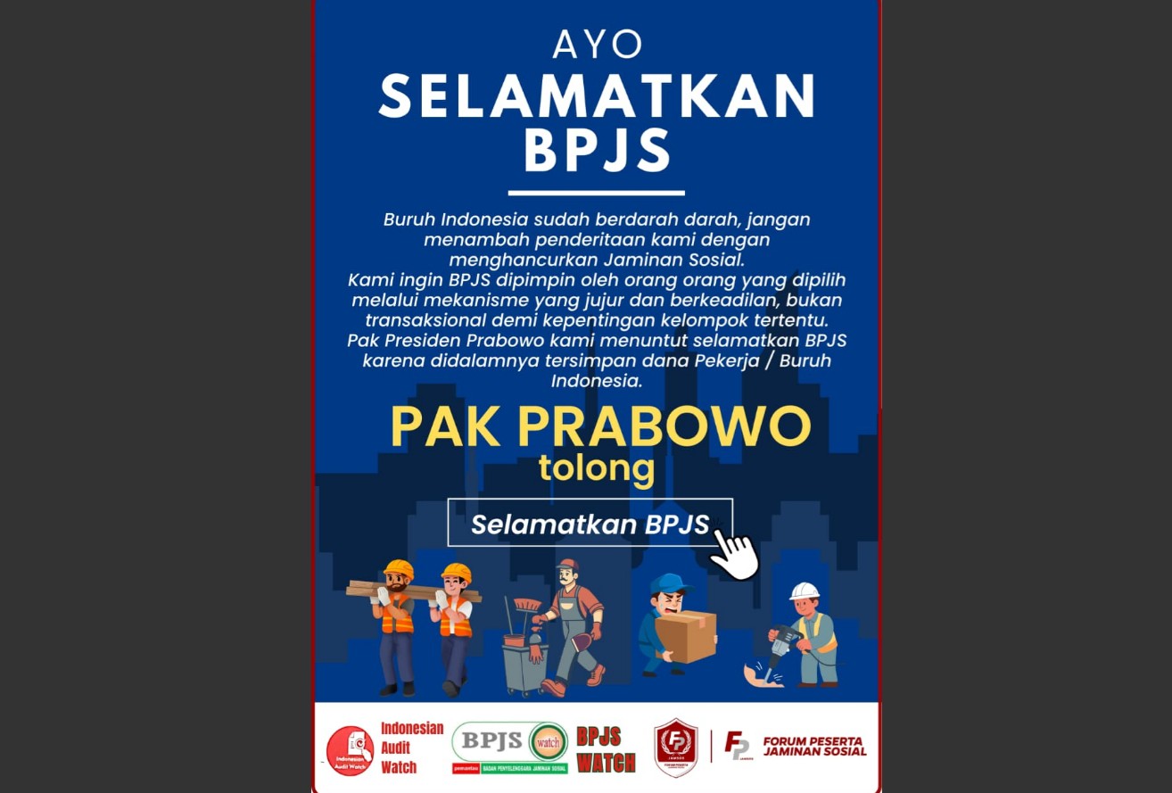 Demo di Istana: Selamatkan BPJS, Stop Permainan Kotor Oknum<i>!</i>