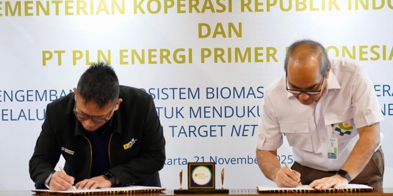 Kemenkop-PLN EPI Kolaborasi Kembangkan Ekosistem Biomassa Berbasis Koperasi