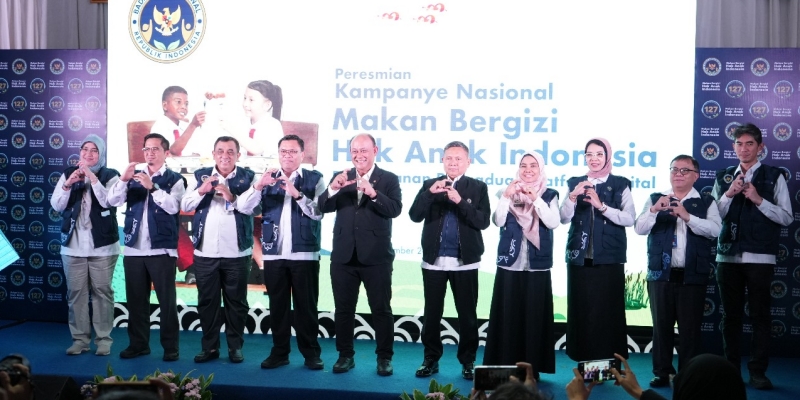 BGN Luncurkan Kampanye Nasional “Makan Bergizi Hak Anak Indonesia”