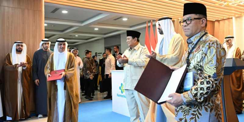 Prabowo Saksikan Pertukaran LoI Kemitraan EdTech RI–UEA