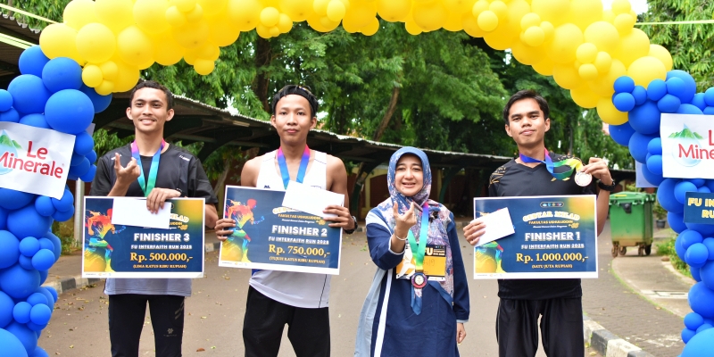 Rawat Kerukunan Lewat FU Interfaith Run 2025