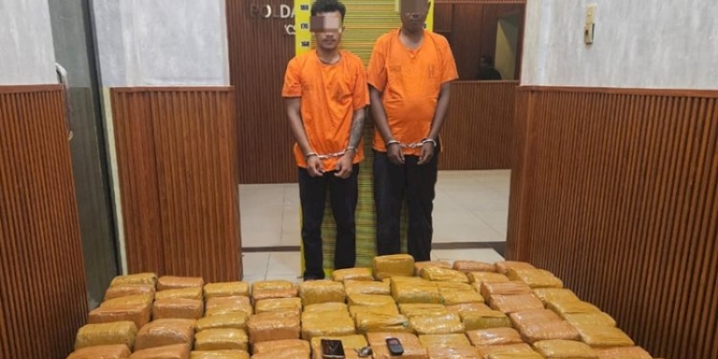 Penyelundupan 255 Kg Ganja dari Aceh Digagalkan