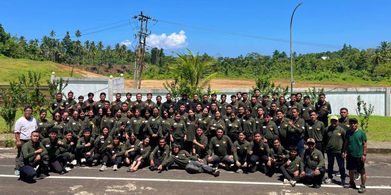 Dirsosbud Baintelkam Puji Gelaran Diklatsar II Paskokat di Manado