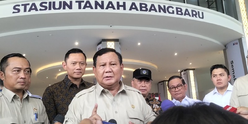 Prabowo Setuju Keluarkan Rp5 Triliun untuk Tambah 30 Rangkaian KRL