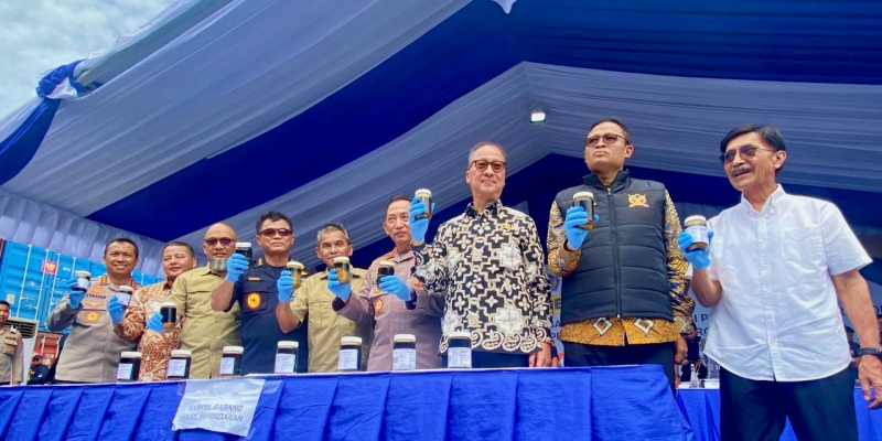 Satgasus OPN Gagalkan Ekspor Ilegal Produk Turunan CPO Senilai Rp28,7 Miliar