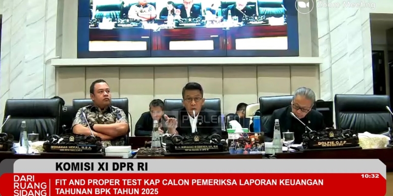 Komisi XI DPR Gelar Fit and Proper 6 KAP Pemeriksa Laporan Keuangan BPK 2025