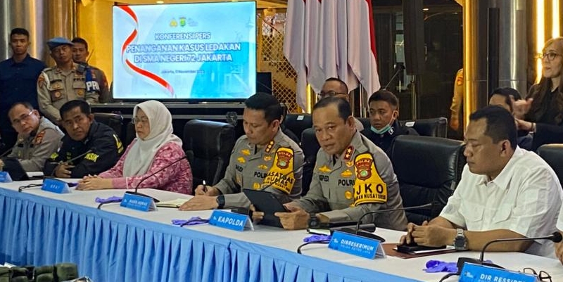 Pelaku Ledakan SMAN 72 Menyukai Konten Kekerasan