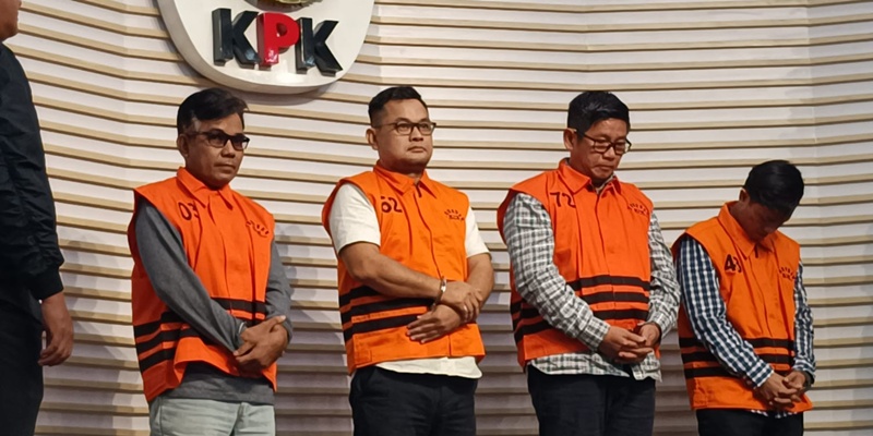 Wakil Ketua DPRD OKU Parwanto Resmi Ditahan KPK