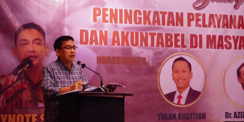 Pengawasan Publik Tak Efektif Tanpa Partisipasi Masyarakat