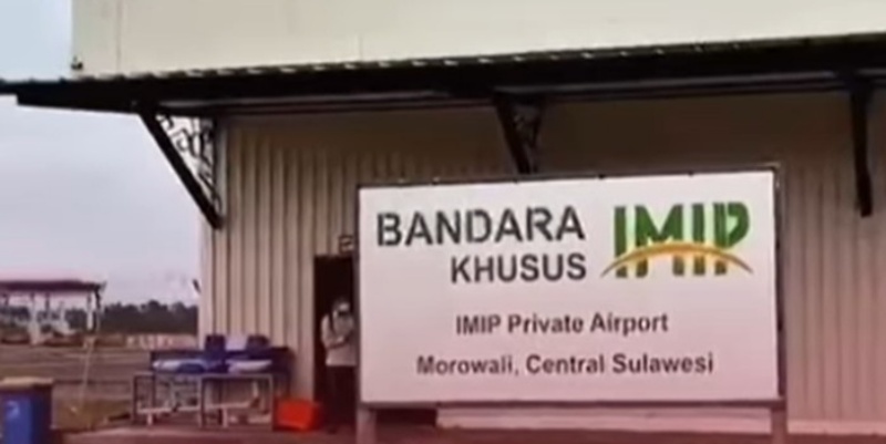 Bandara PT IMIP di Morowali Harus Dibubarkan Jika Terbukti Langgar Aturan