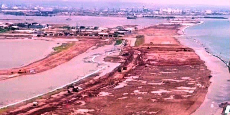 Pembangunan Tol Semarang-Demak Masih Dihantui Banjir Rob